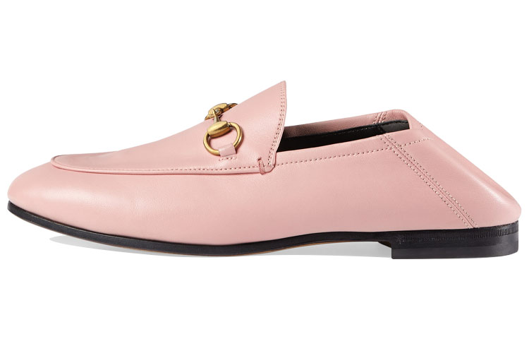 Женские лоферы Gucci Brixton, розовый
