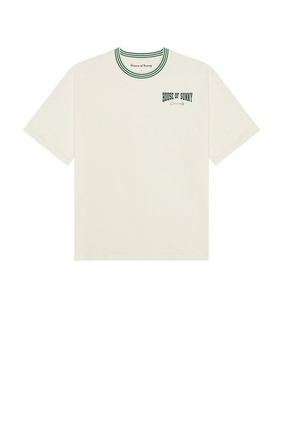 

Большая футболка с логотипом House Of Sunny, off white