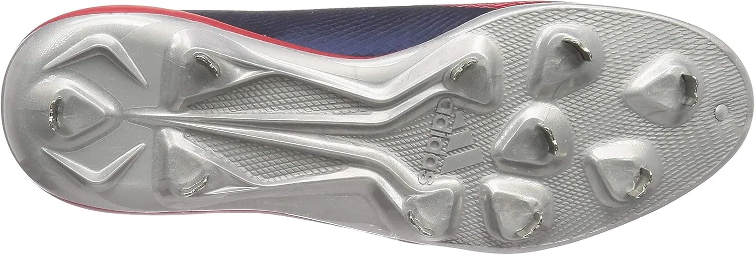 Бейсбольные кроссовки Adidas Adizero Stable Low с металлическими шипами, College Navy Silver Met Power Red — фото 4
