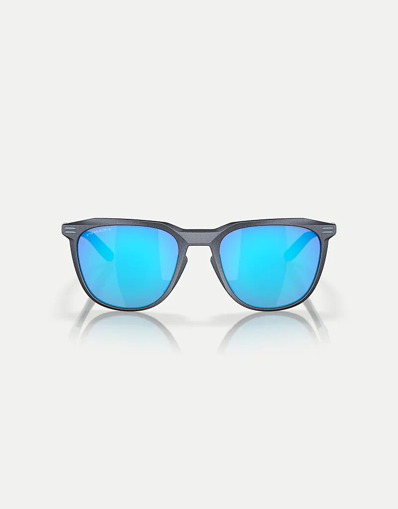 

Солнцезащитные очки Oakley Thurso из коллекции Re-Discover квадратной формы с синими зеркальными линзами из синей стали