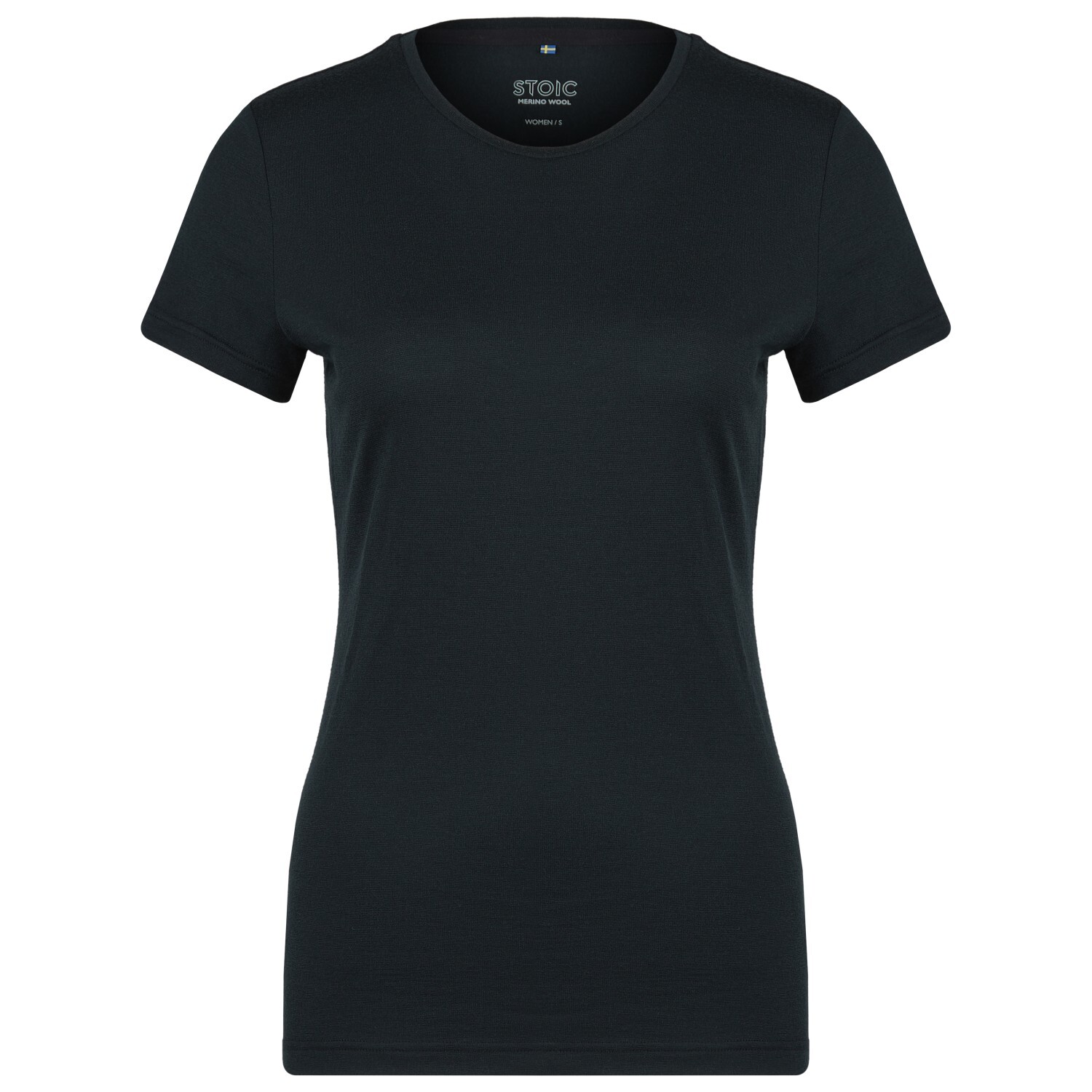 

Рубашка из мериноса Stoic Merino180 BengtSt. T-Shirt slim, черный