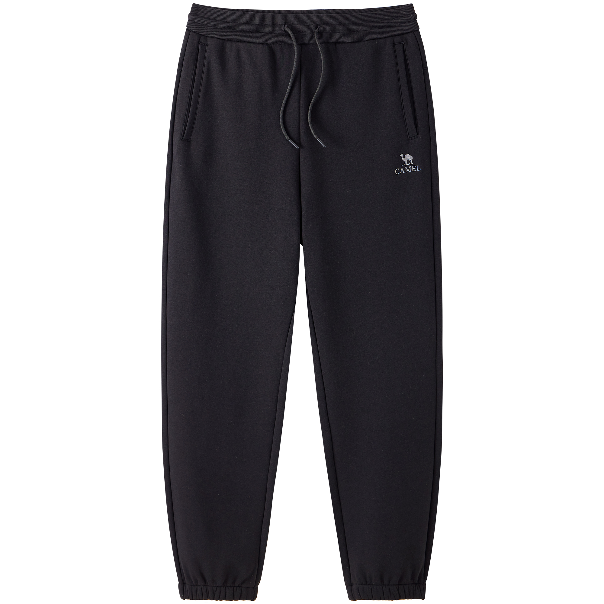 

Термофуфайка холодостойкая эластичные мягкие и тянущиеся вязаные спортивные штаны Men's CAMEL, phantom черный