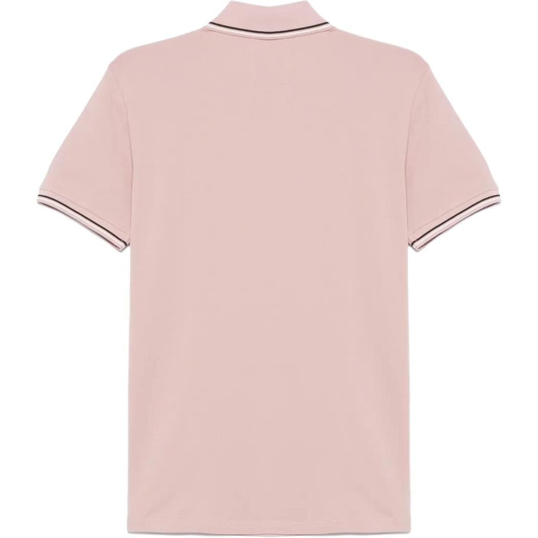 Поло с логотипом EMPORIO ARMANI, розовый — фото 2