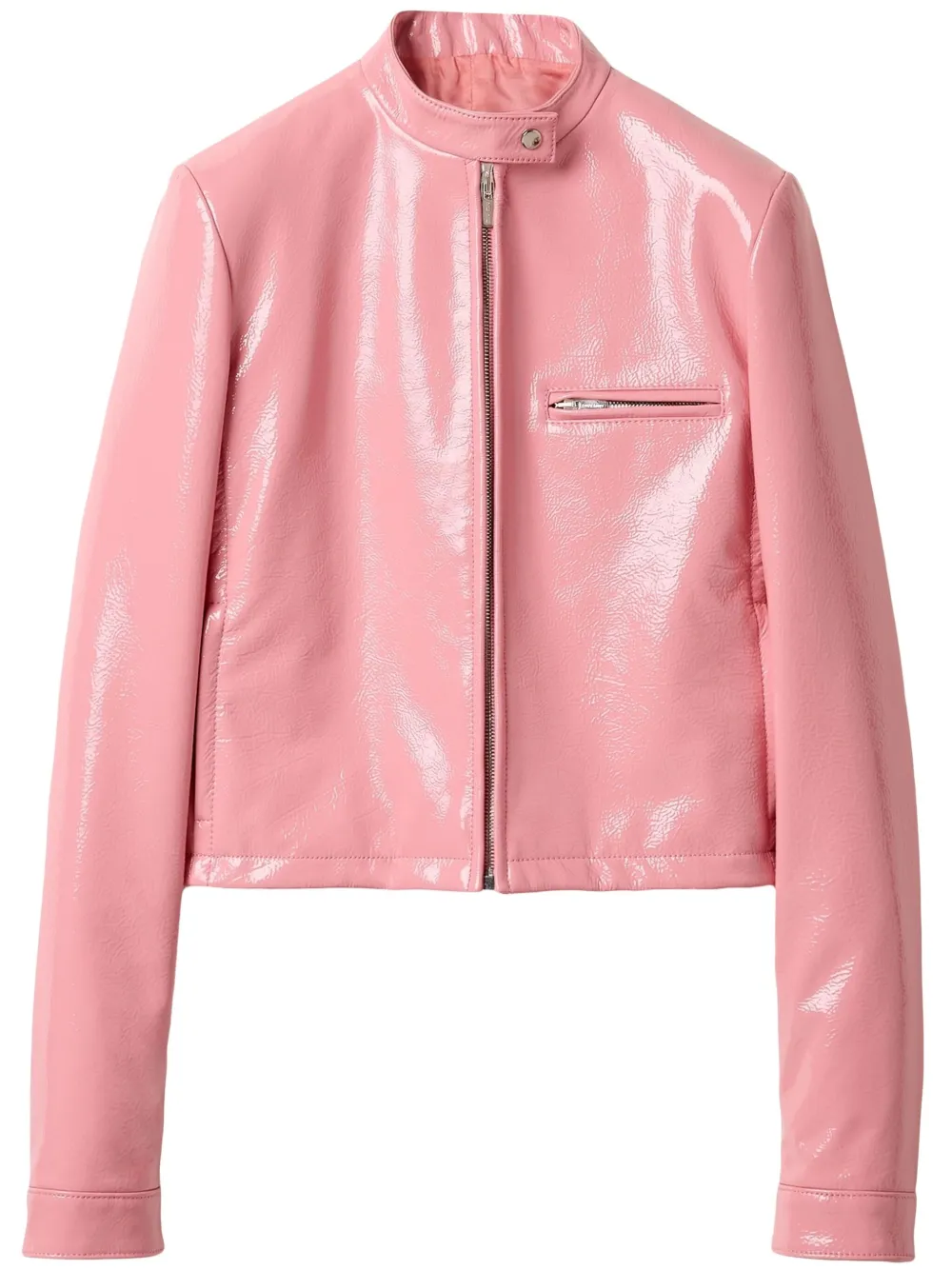 

Куртка из наплака MIU MIU, розовый