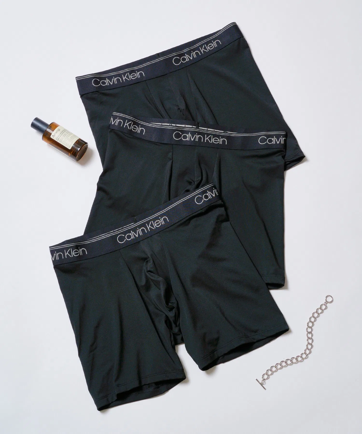 【Calvin Klein】Боксерские шорты, комплект из 3 штук, NB2570A