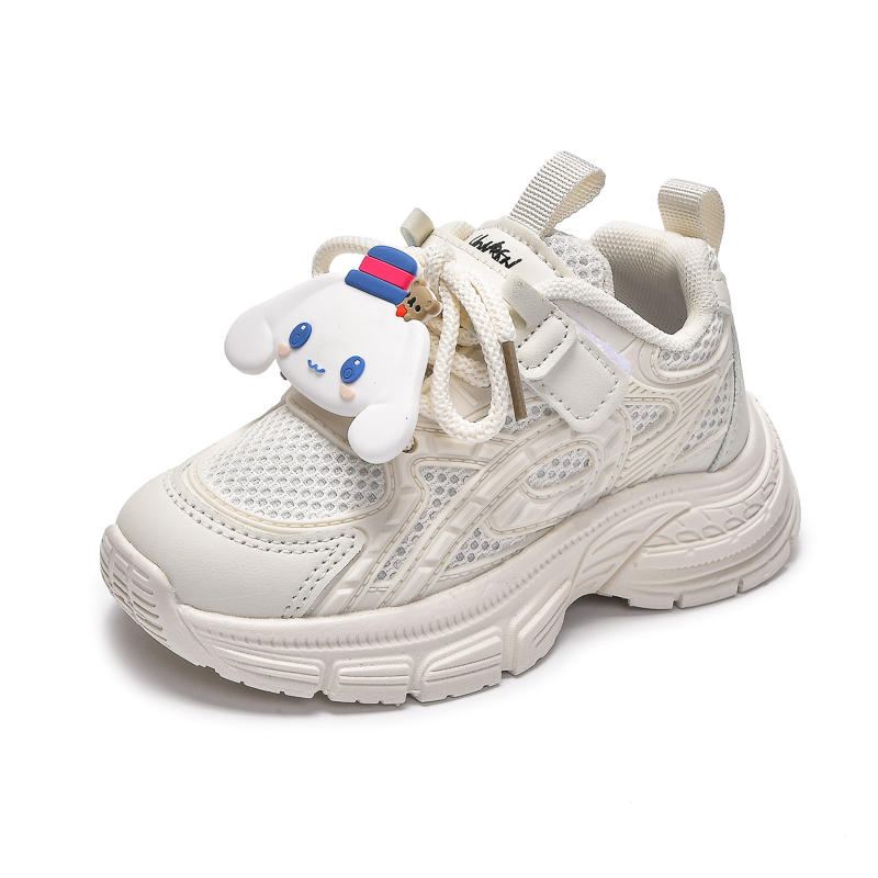 

Нескользящие, износостойкие, дышащие низкие детские кроссовки для повседневной носки RHOBESAM, бежевый