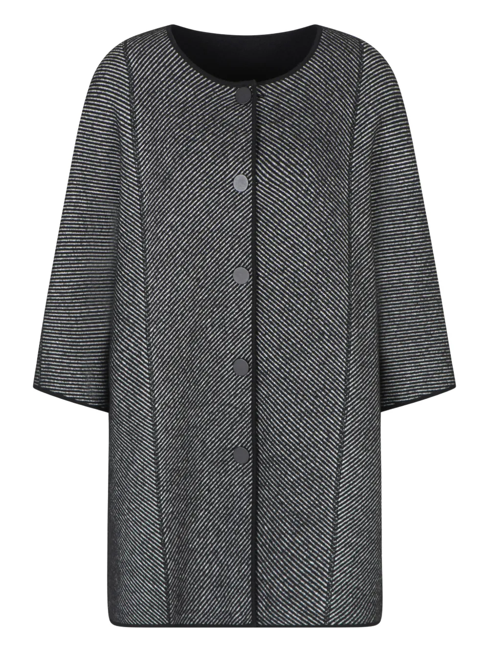 

Однобортное пальто EMPORIO ARMANI, черный