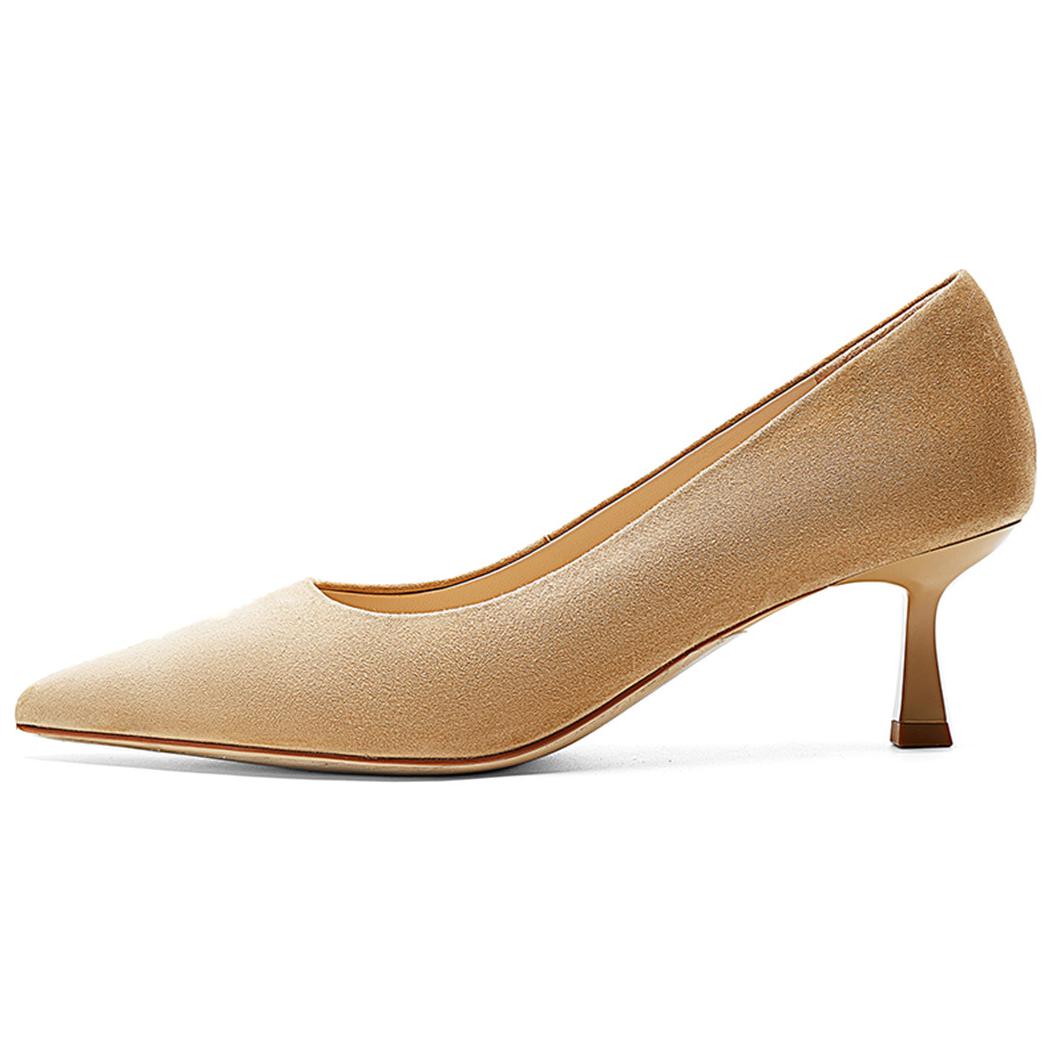 NINE WEST Тонкие каблуки на шпильке 6 см женские абрикос, цвет Apricot