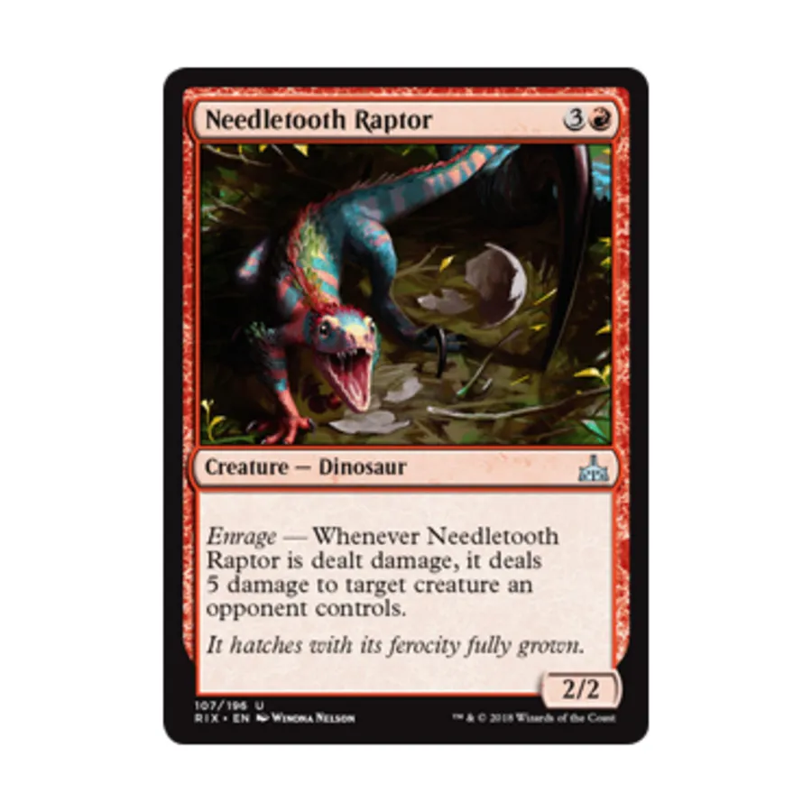 

CCG Иглозубый ящер (U), MTG - Rivals of Ixalan