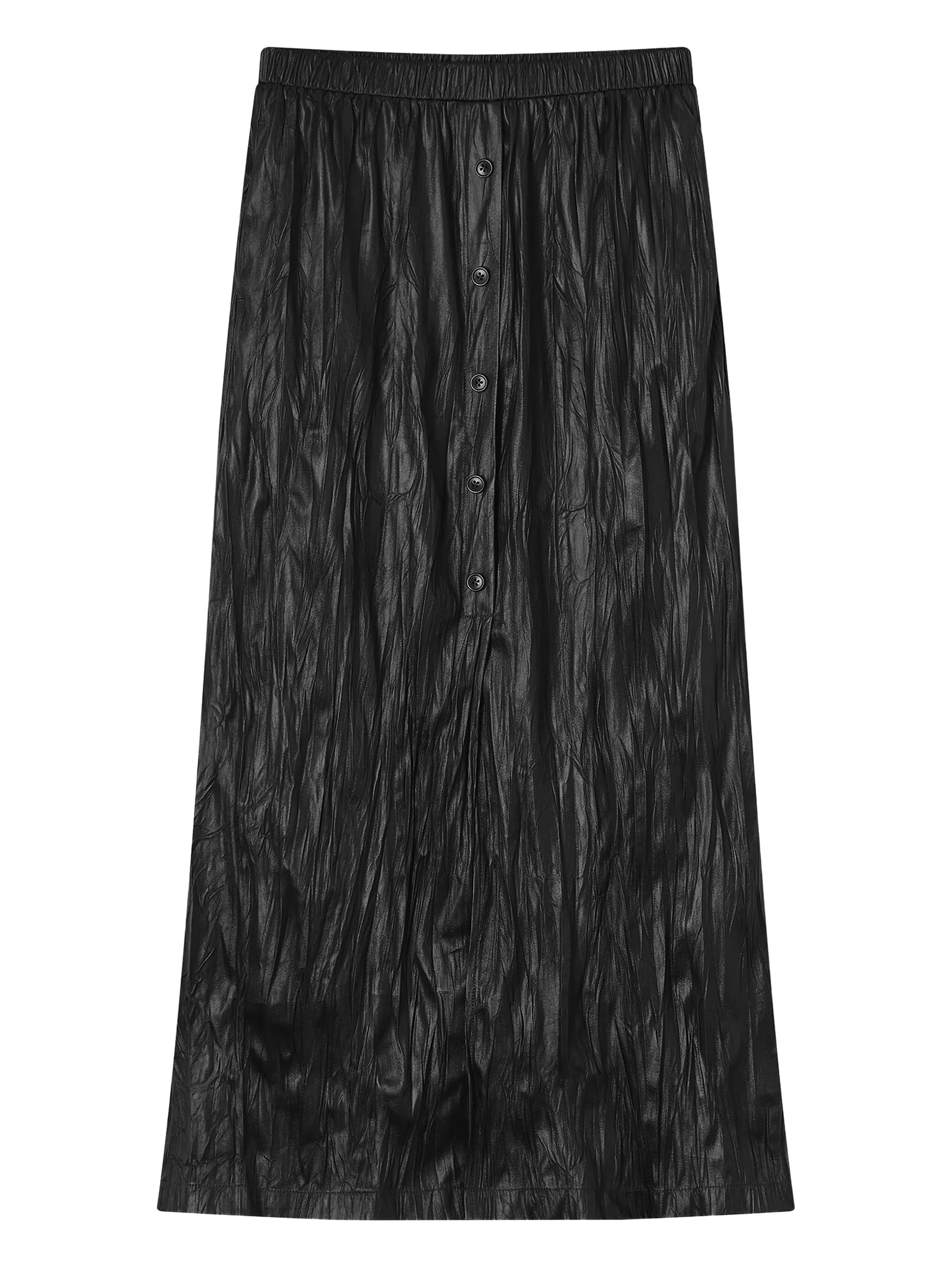 

Юбка макси А-силуэта с пуговицами B+Ab, черный