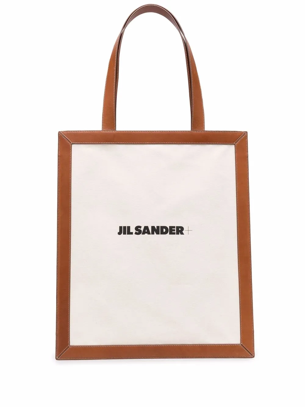 

Сумка-тоут с логотипом JIL SANDER, нейтральный