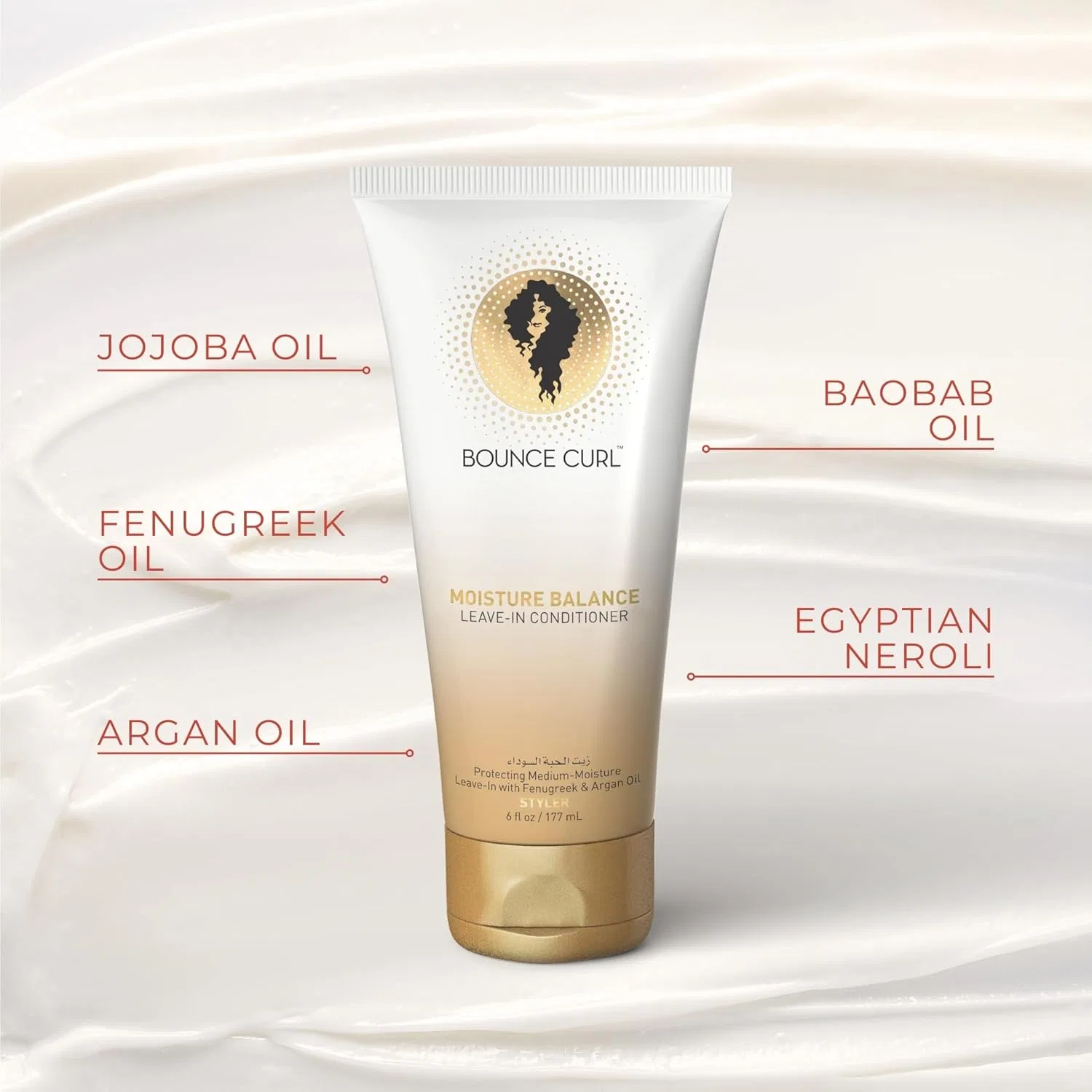 Несмываемый кондиционер Bounce Curl Moisture Balance Leave-In Conditioner 177 мл Bounce Curl — фото 3
