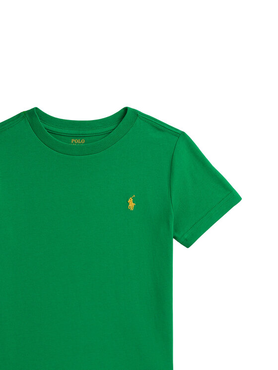 Футболка regular fit 322832904500 Polo Ralph Lauren, зеленый — фото 3