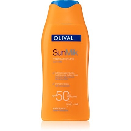 

Оливковое солнцезащитное молочко SPF 50 200 мл Olival