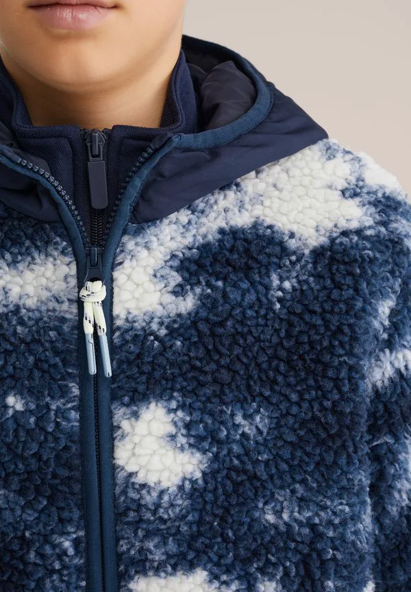 Флисовая куртка We Fashion, Dark Blue — фото 2