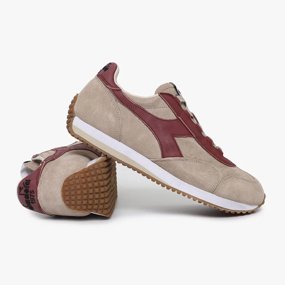 Мужские низкие кроссовки Equipe 75 SW бежевые от Diadora — фото 3
