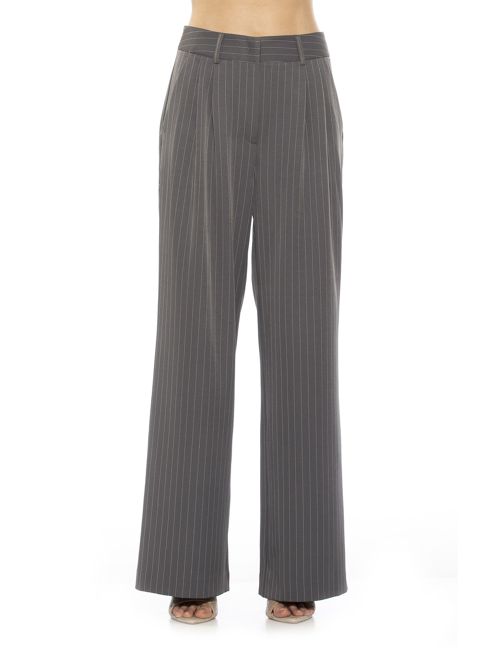 

Брюки женские ALEXIA ADMOR, цвет grey stripe