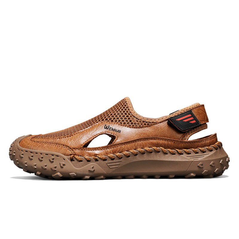 

Wen Nai Ботинки для походов по реке, мужские, коричневые