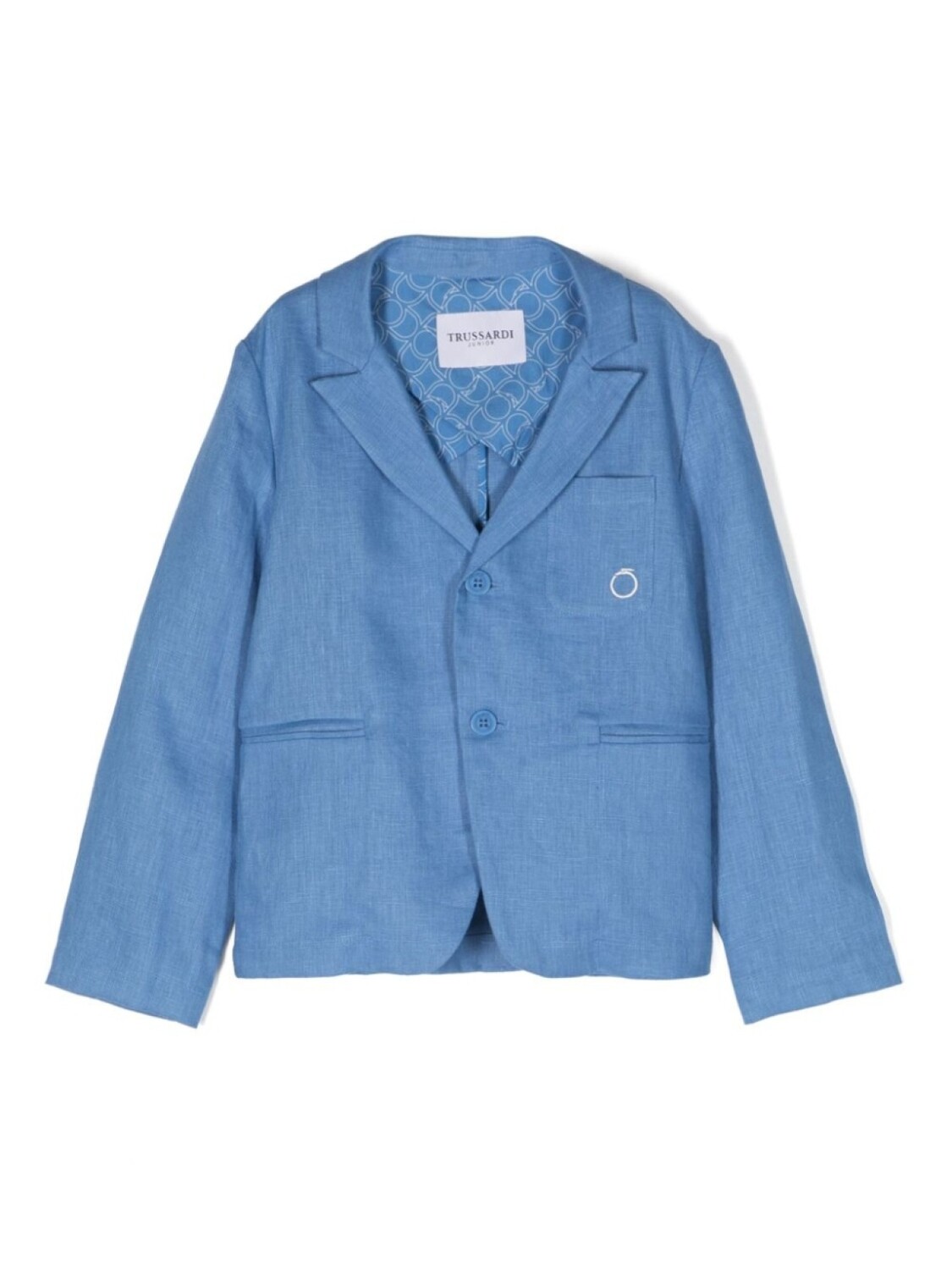 

Trussardi льняной пиджак, синий