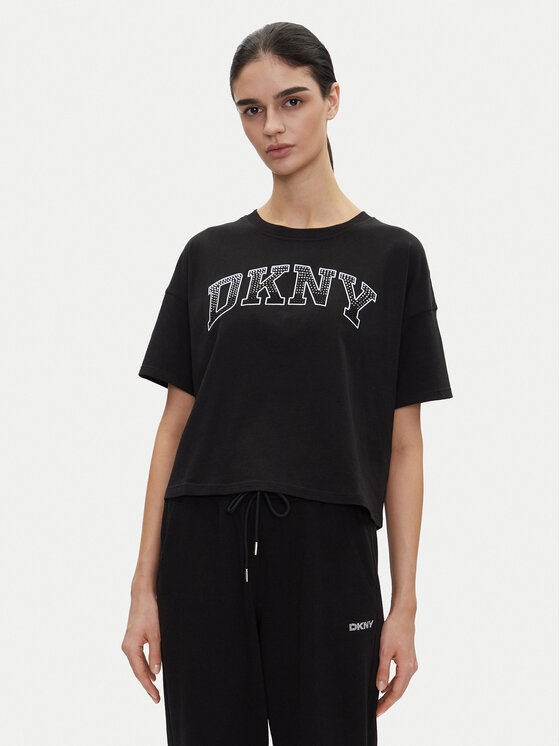 

Футболка обычного кроя DP5T1223 Dkny Sport, черный