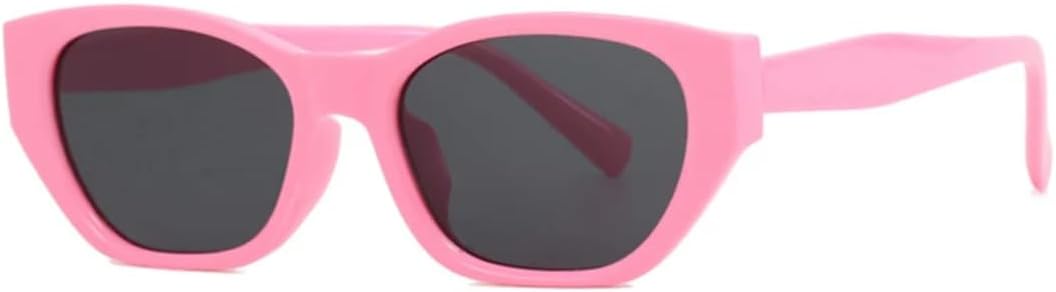 

Солнцезащитные очки с защитой от УФ-излучения UV400 | Цветные линзы "кошачий глаз" | Для женщин и мужчин, для занятий спортом на открытом воздухе и вождения DSVIGF, Pink Gray