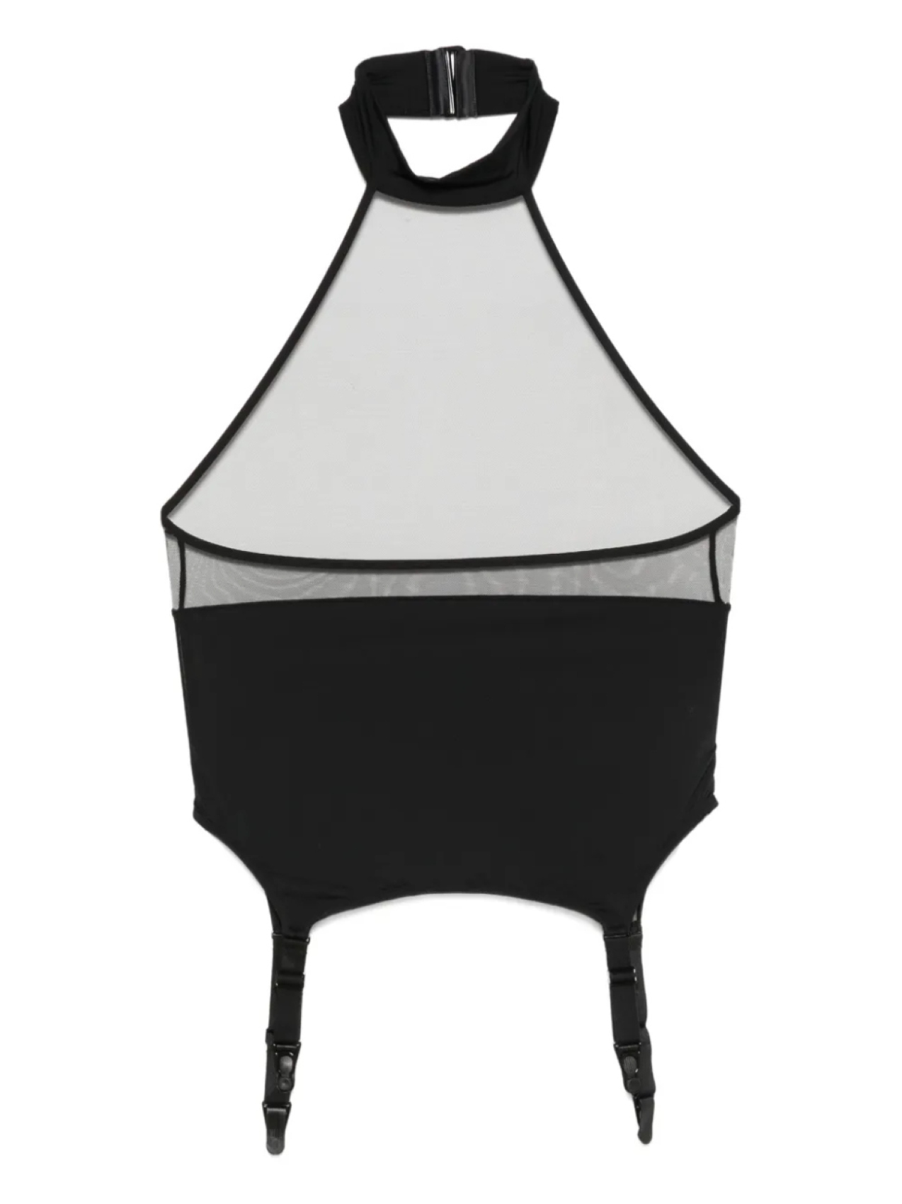 

Топ с подвязками Maison Close Pure Tentation, черный
