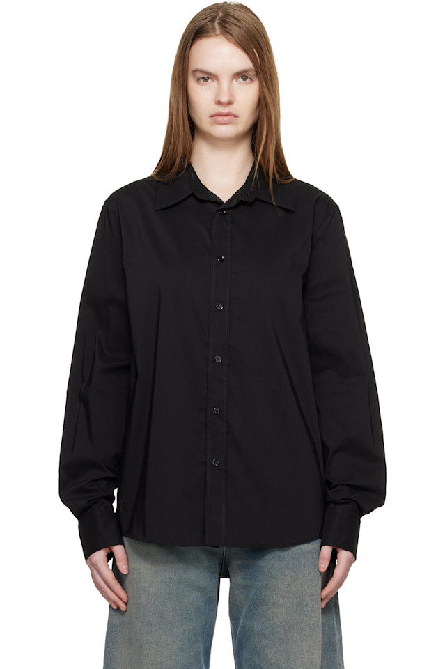 

Mm6 Maison Margiela Рубашка с длинными рукавами из полихлопка