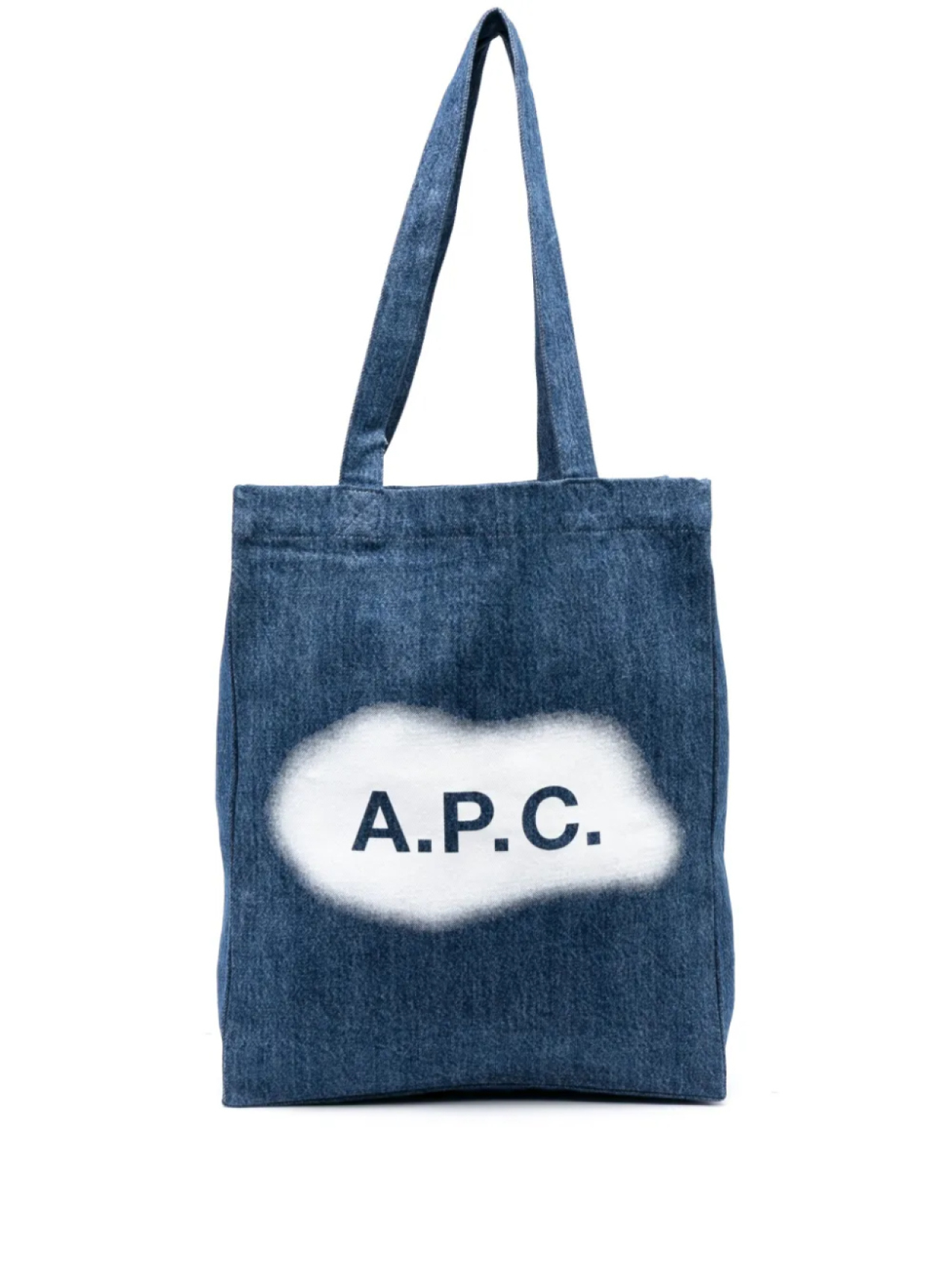 

A.P.C. джинсовая сумка-тоут Lou, синий