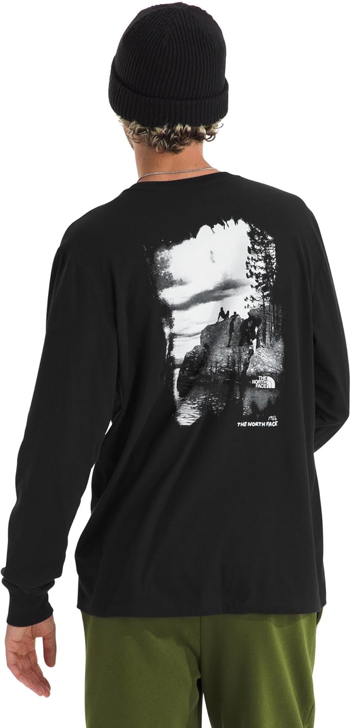 

Футболка North Face Mens Evolution Nature Exposure с длинным рукавом The North Face, Tnf Black, Черный, Футболка North Face Mens Evolution Nature Exposure с длинным рукавом The North Face, Tnf Black