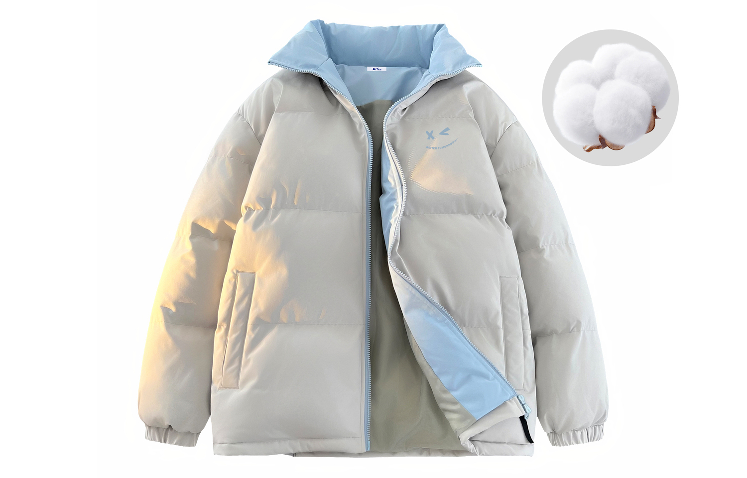 

WARRIOR Пуховик Women's, Light Gray