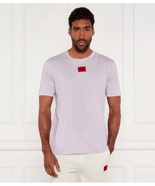 

Футболка Regular fit Hugo, фиолетовый
