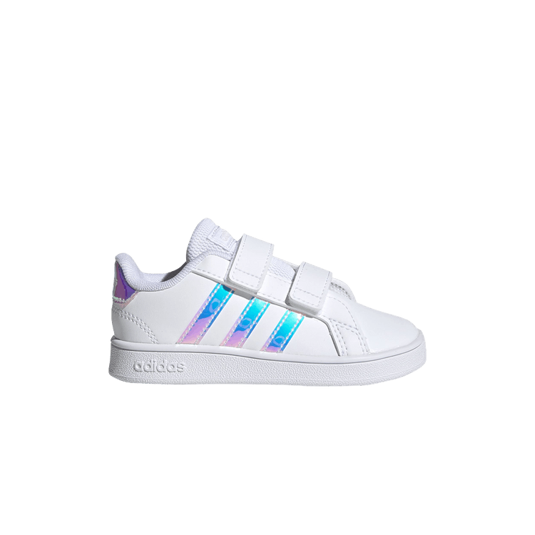 

Кроссовки adidas Grand Court I 'White Iridescent', белый