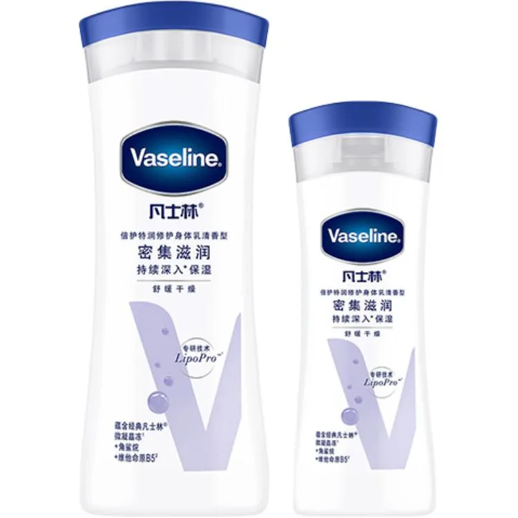 Vaseline Увлажняющий лосьон для тела с освежающим ароматом, 400 мл, 200ml+100ml