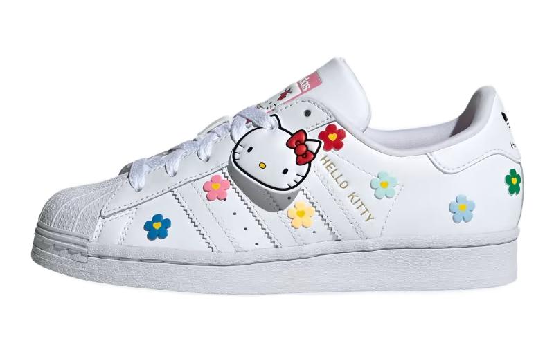 

Adidas Superstar Hello Kitty Цветы Детские Adidas Originals, Белый