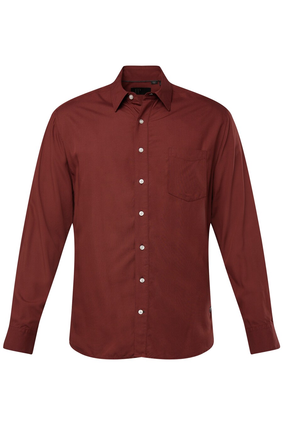 

Рубашка на пуговицах классического кроя JP1880, Dark red