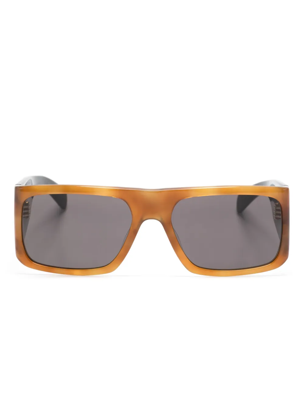 

Солнцезащитные очки SL 635 в квадратной оправе Saint Laurent Eyewear, коричневый