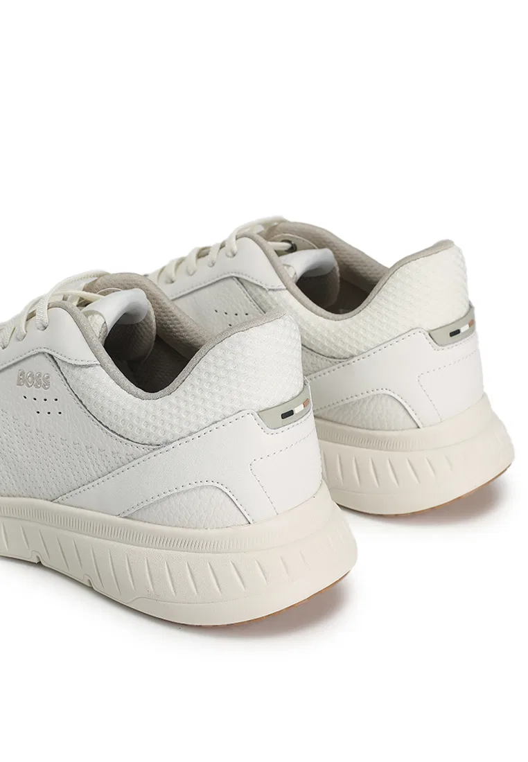 Кроссовки мужские, BOSS, Titanis Trainers, белый — фото 3