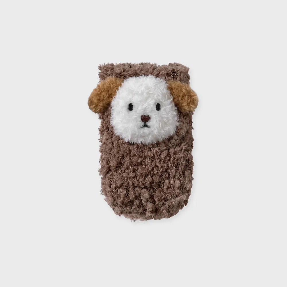 Детские носки Socks Appeal Baby Fluffy Puppy, коричневые