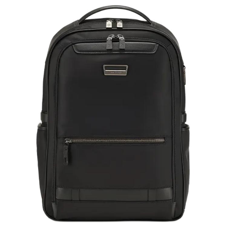 

Samsonite Рюкзак малый мужской черный из ткани с синтетической и натуральной кожей