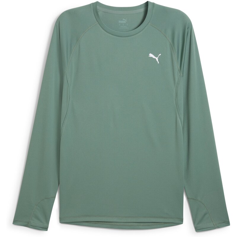 

Футболка M Run Velocity с длинным рукавом (полиэстер) Puma, зеленый