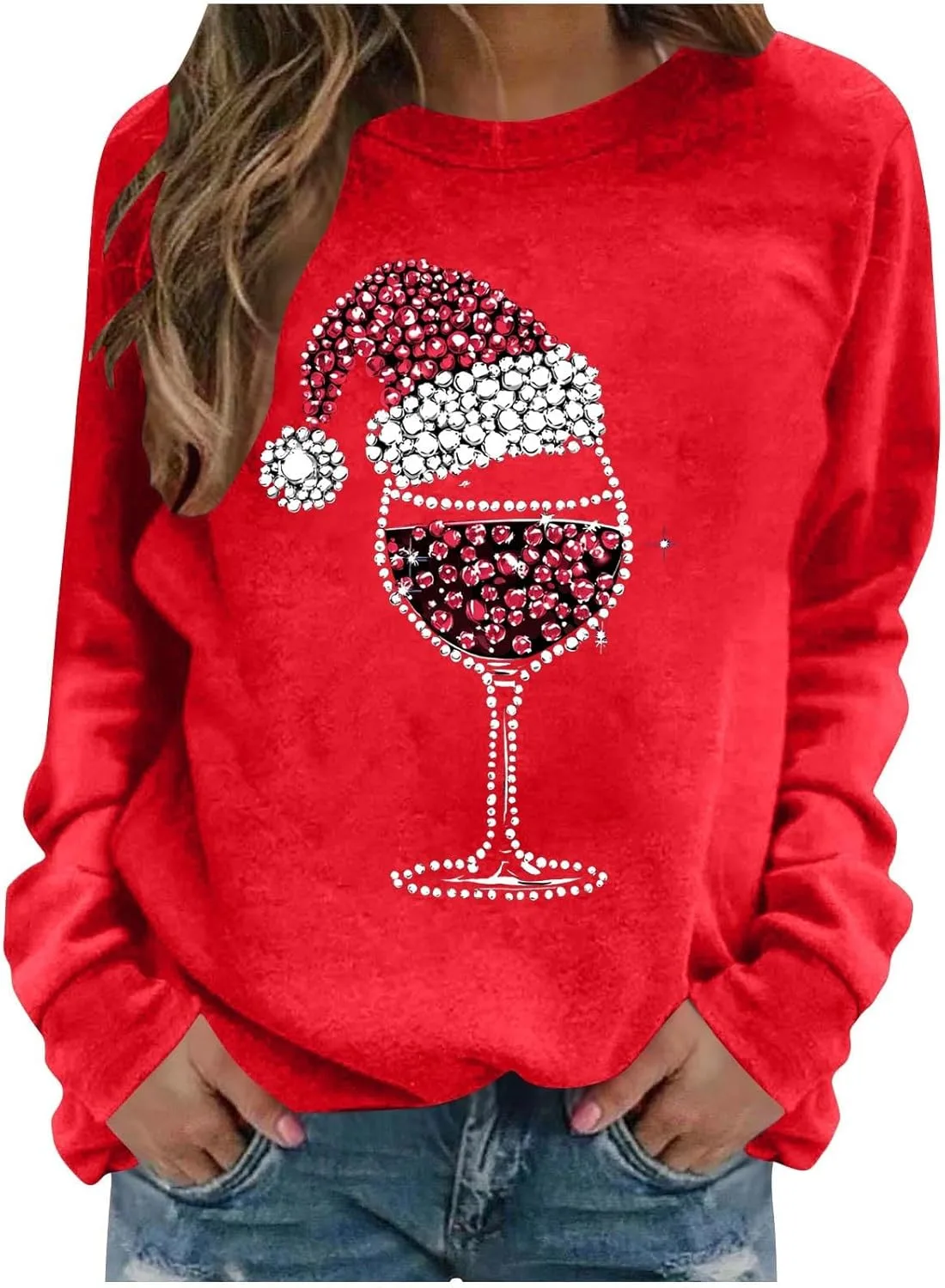 

Рождественский свитшот для женщин с принтом в виде ёлки fartey