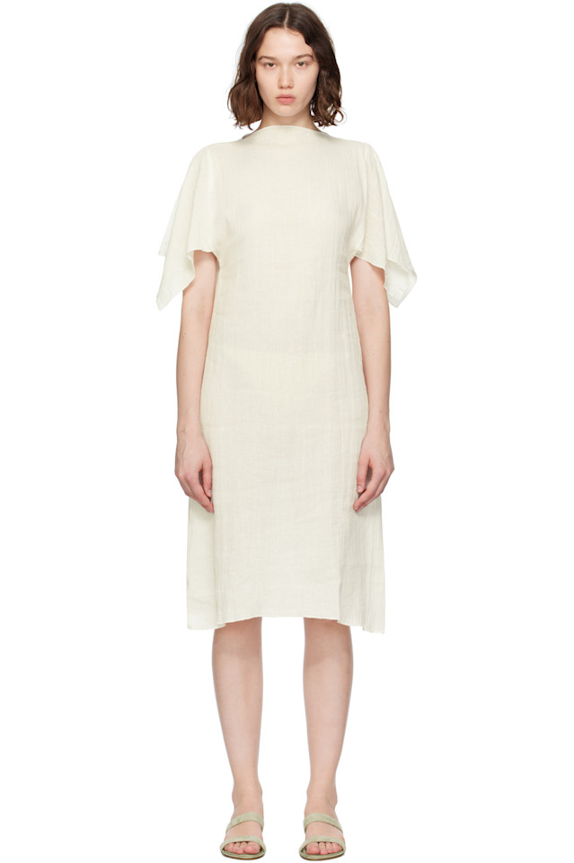 

Фолио платье миди Baserange, цвет undyed