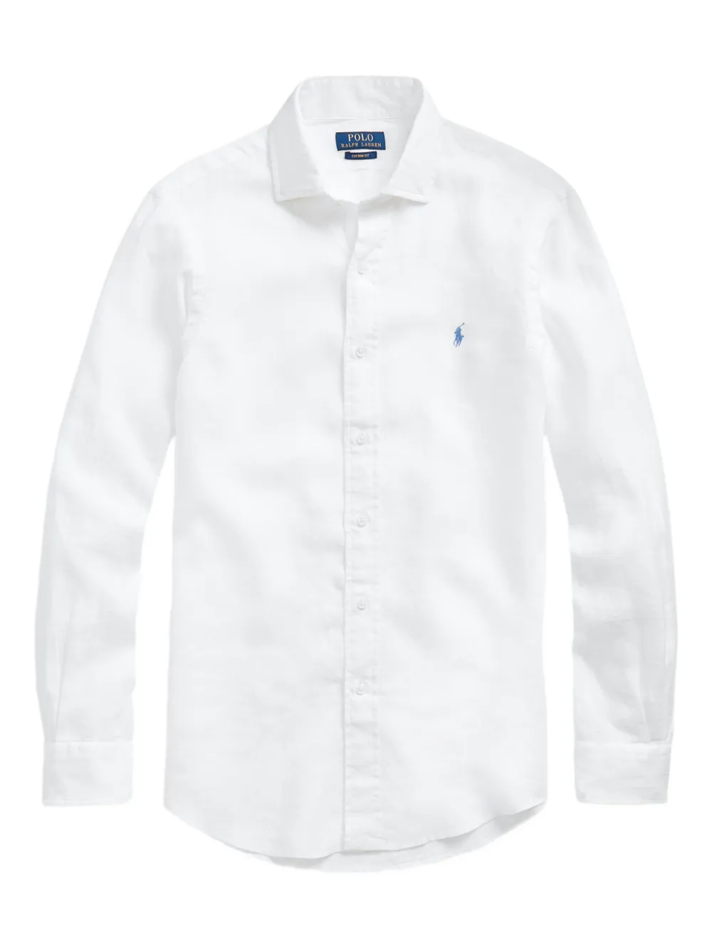 

Льняная рубашка с длинными рукавами POLO RALPH LAUREN, белый