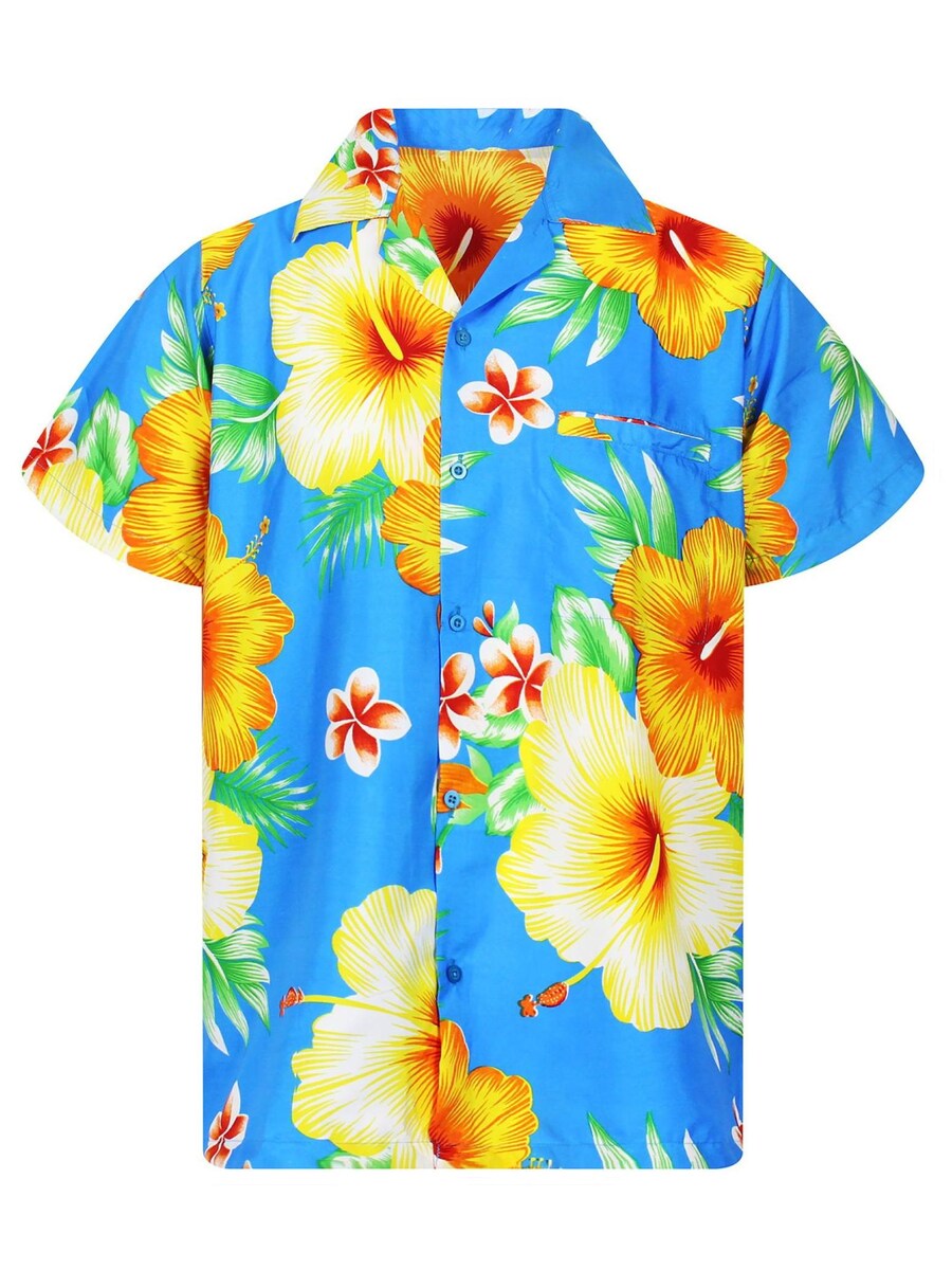 

Рубашка King Kameha Paradise Flower, синий