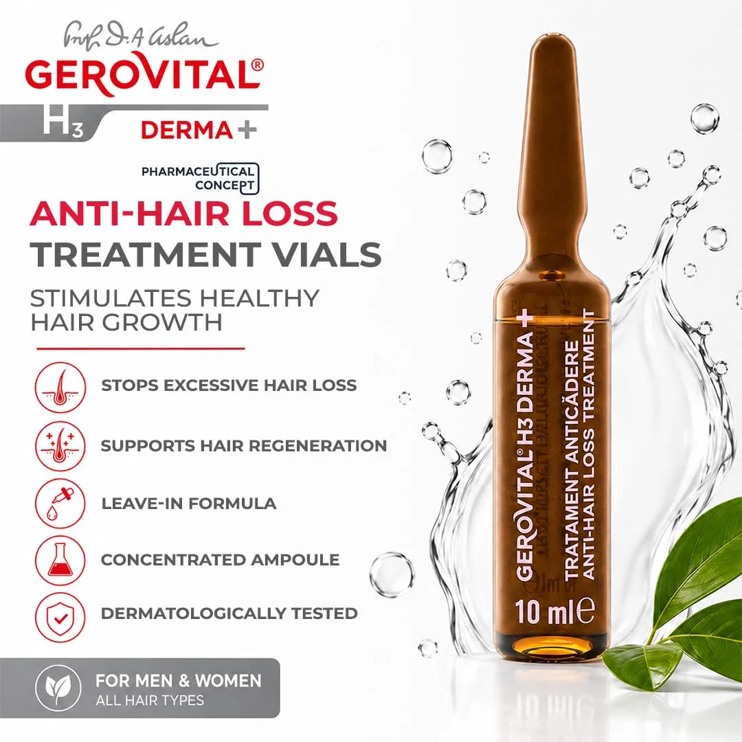 Средство против выпадения волос Gerovital H3 Derma+ Gerovital — фото 3