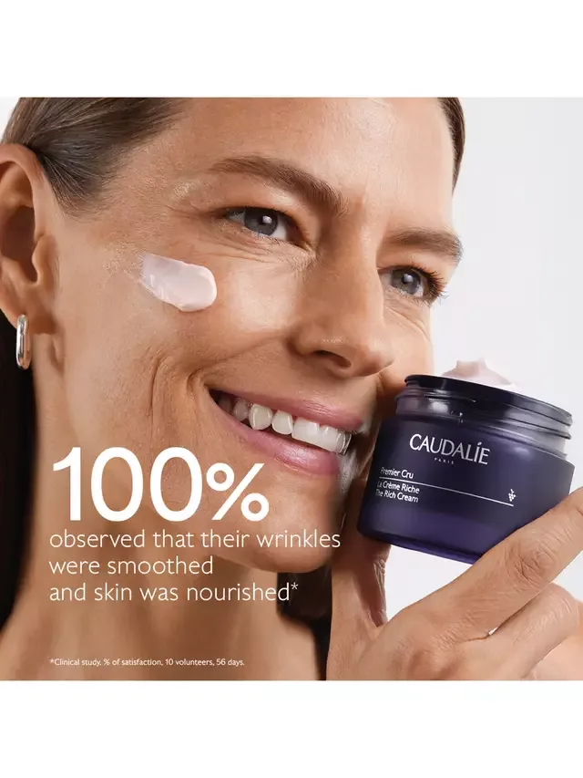 Крем для лица Caudalie — Сменный блок крема Premier Cru The Rich Cream, 50 мл — фото 3