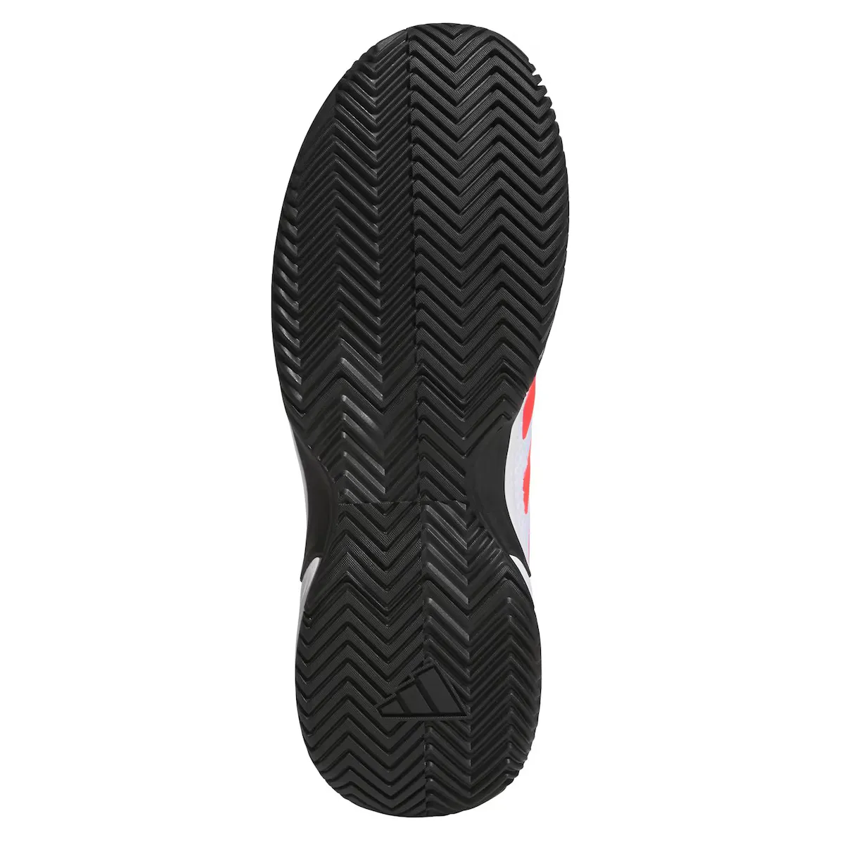 Мужские теннисные кроссовки Adidas GAMECOURT 2, белый/красный — фото 2
