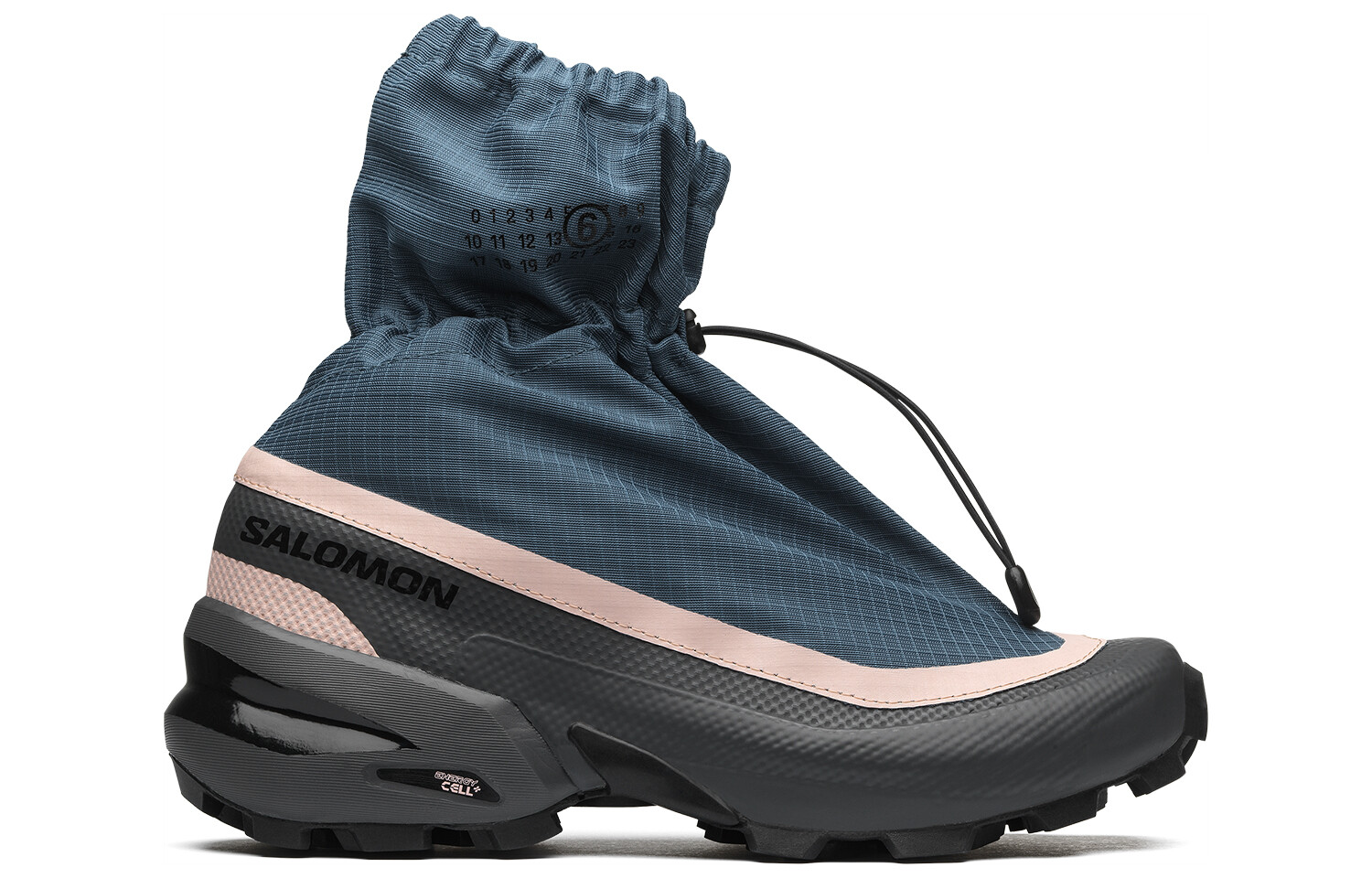Кроссовки SALOMON Cross Mid унисекс, Берингово море/Английская роза/Магнит — фото 2