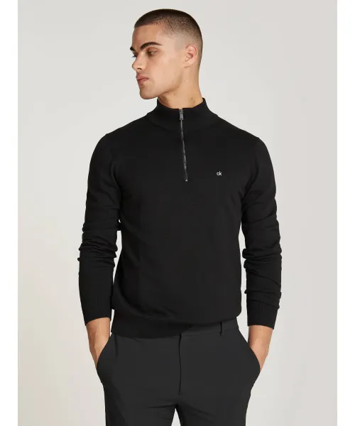 

Свитер Slim fit Calvin Klein, черный