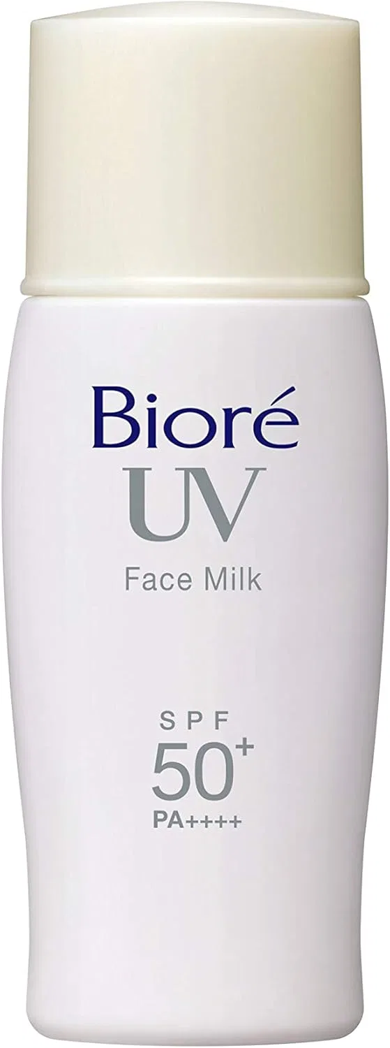 Солнцезащитное молочко Biore UV Smooth Face Milk SPF 50+ 30 мл — фото 3